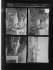 Car ran into building; New well in Farmville (4 Negatives (October 14, 1958) [Sleeve 35, Folder b, Box 16]